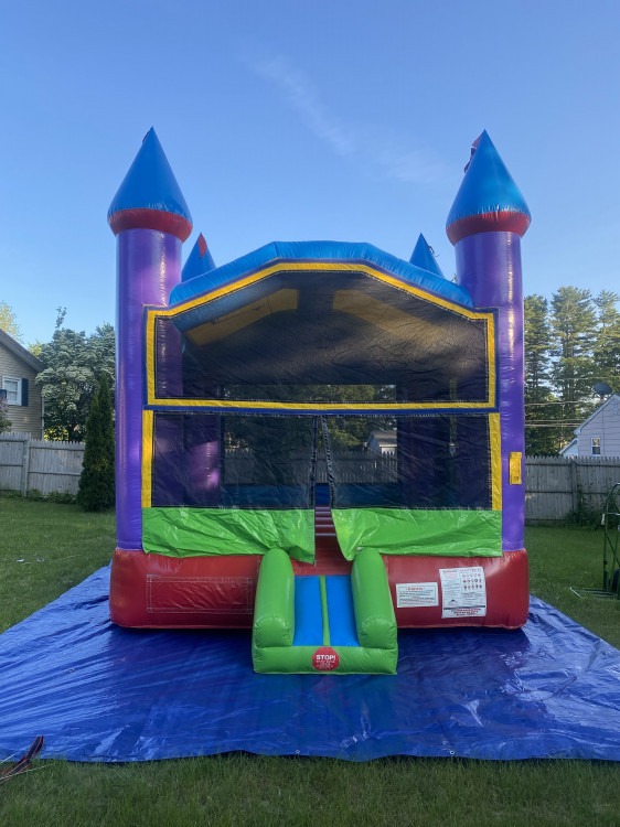 Purple Castle Bounce House